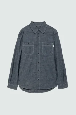 Akansas Man Jap Selvedge Chambray Rinse