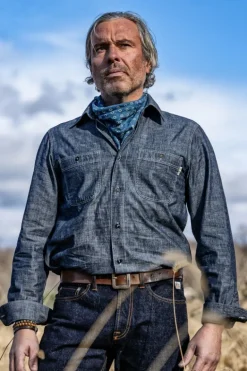 Akansas Man Jap Selvedge Chambray Rinse