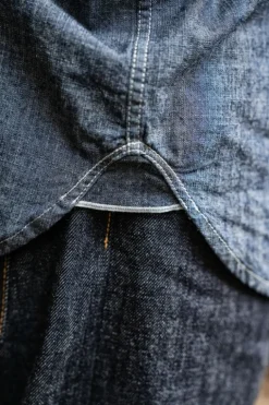 Akansas Man Jap Selvedge Chambray Rinse