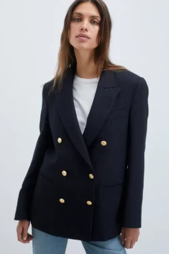 Blazer Doppiopetto Twill