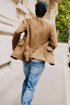 Blazer New York In Lana Pied De Poule