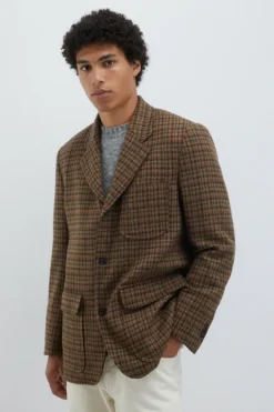 Blazer New York In Lana Pied De Poule