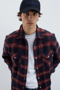 Camicia Martin Check Washed