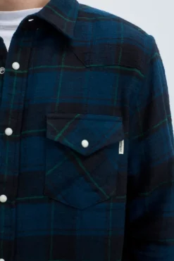 Camicia Martin Check Washed