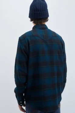 Camicia Martin Check Washed