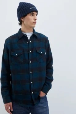 Camicia Martin Check Washed