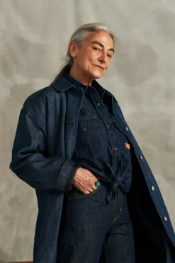 Camicia Western 70th Denim Cimosa Rinse