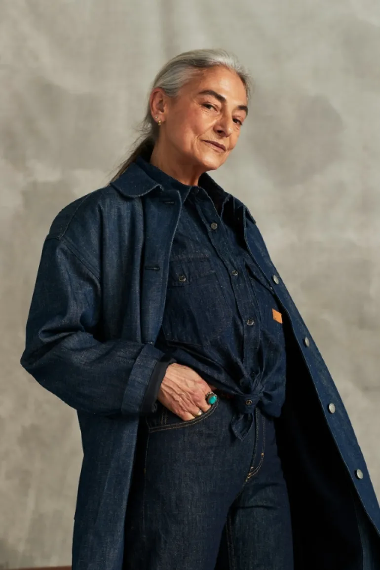 Camicia Western 70th Denim Cimosa Rinse