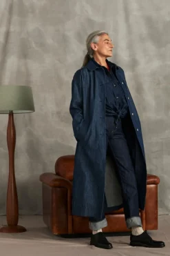 Camicia Western 70th Denim Cimosa Rinse