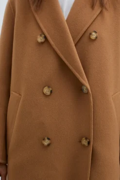 Cappotto Doppiopetto In Lana