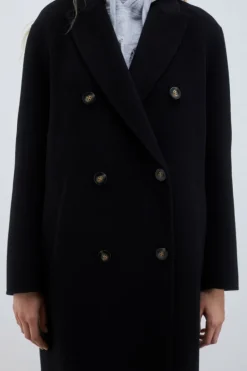 Cappotto Doppiopetto In Lana