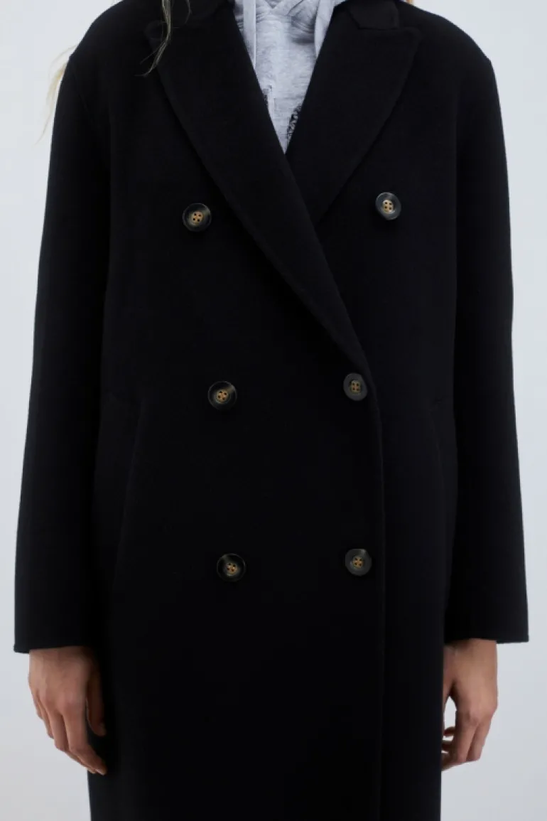 Cappotto Doppiopetto In Lana