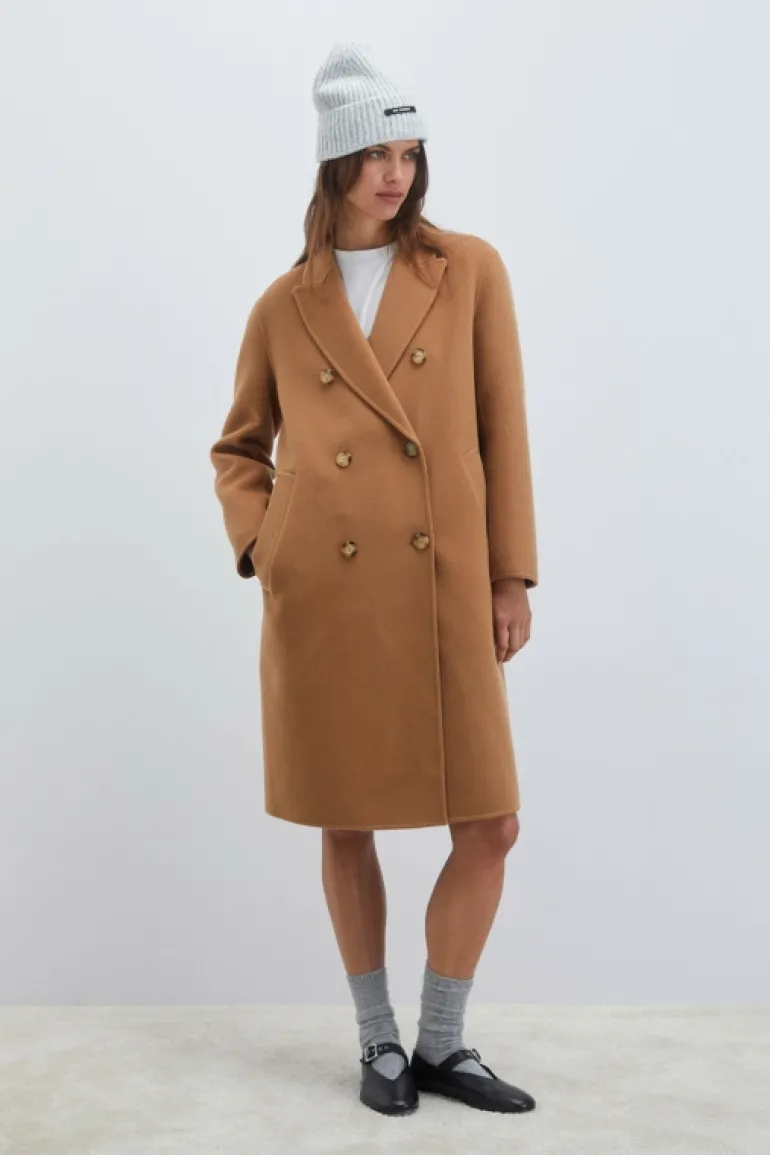 Cappotto Doppiopetto In Lana