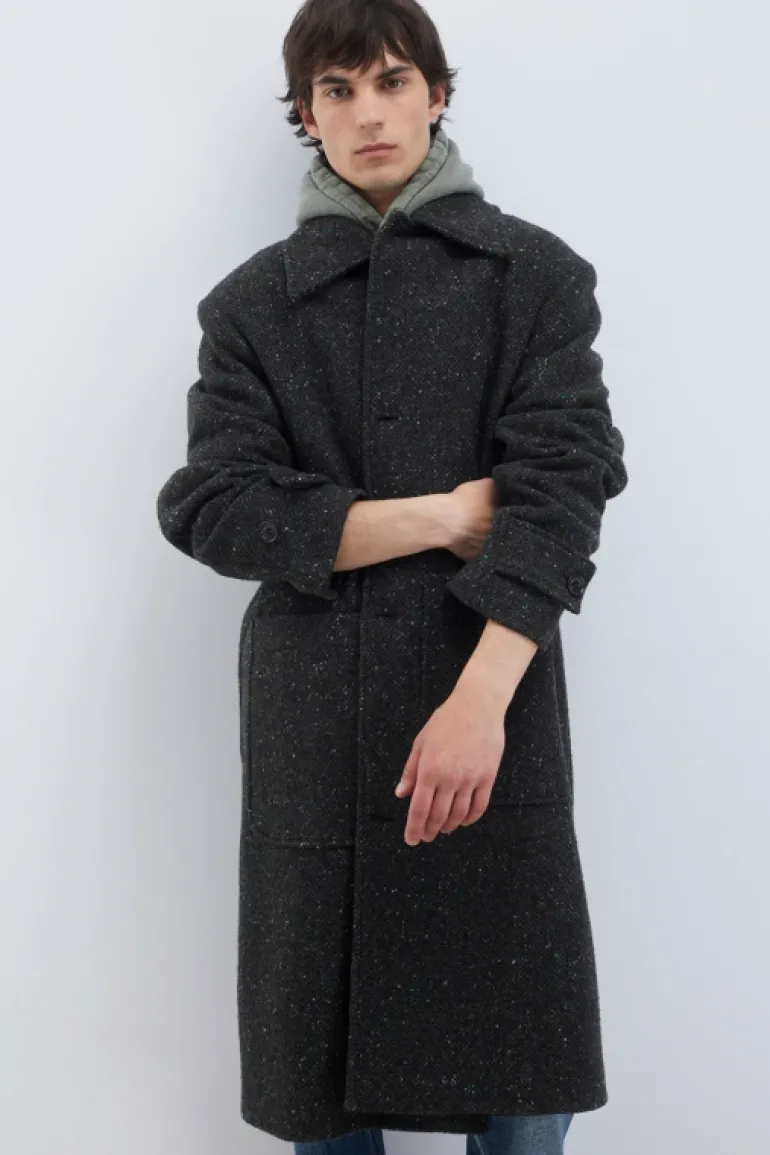 Cappotto London In Tweed Donegal