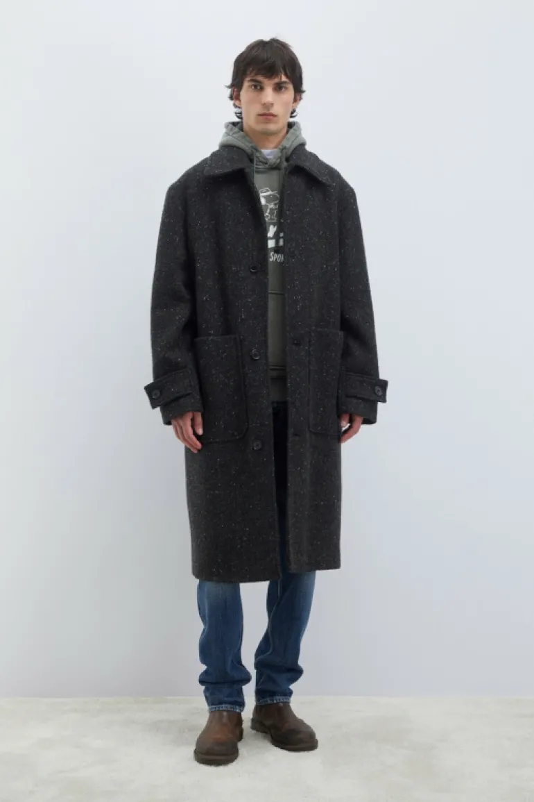 Cappotto London In Tweed Donegal