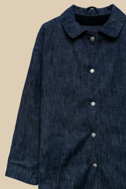 Cappotto Vintage 60 70th Denim Rinse