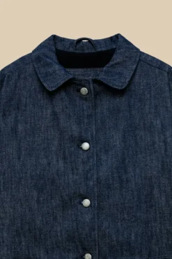 Cappotto Vintage 60 70th Denim Rinse