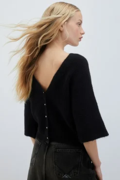 Cardigan Reverse In Alpaca