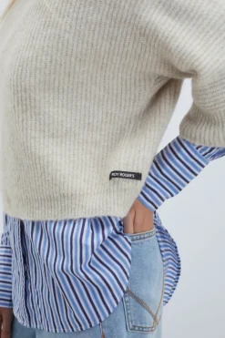 Cardigan Reverse In Alpaca