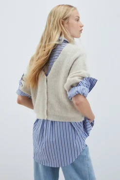 Cardigan Reverse In Alpaca