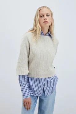 Cardigan Reverse In Alpaca