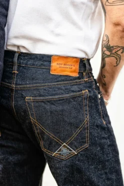 Cult Wide Man Jap Selv. Shrink To Fit Denim Rinse