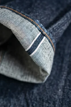 Cult Wide Man Jap Selv. Shrink To Fit Denim Rinse