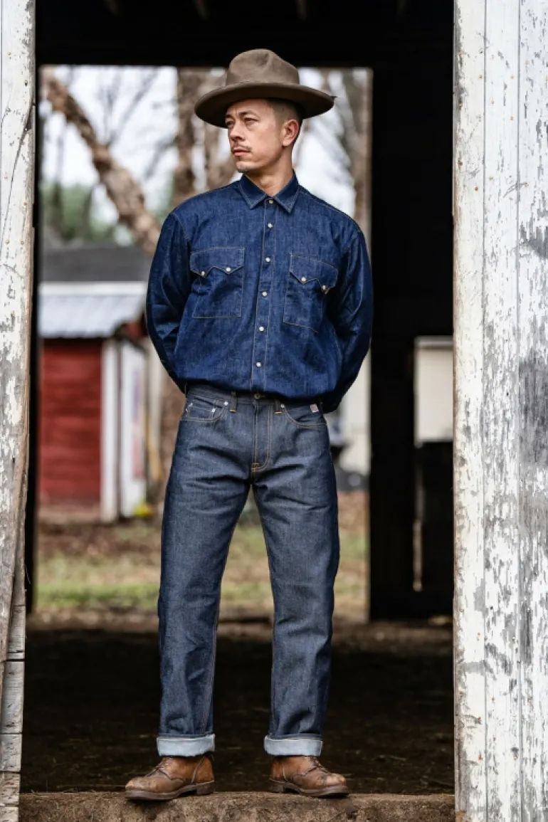 Cult Wide Man U.s.a. Selvedge Denim Raw