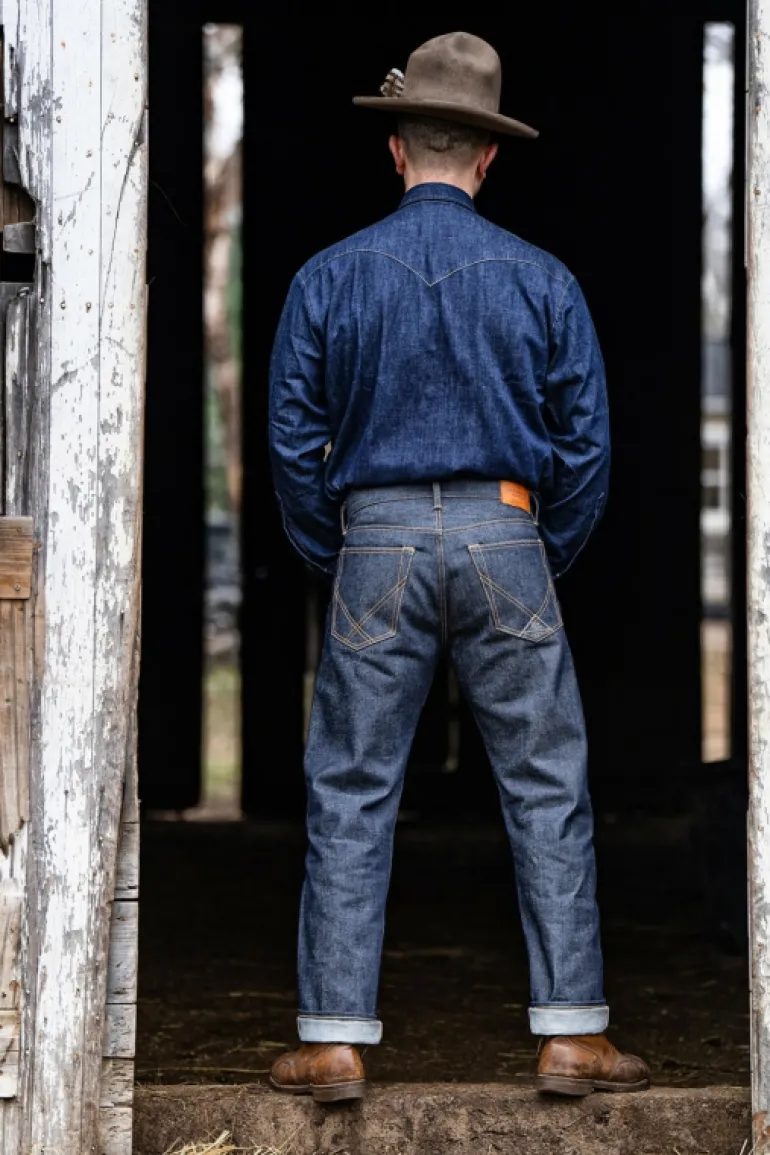 Cult Wide Man U.s.a. Selvedge Denim Raw