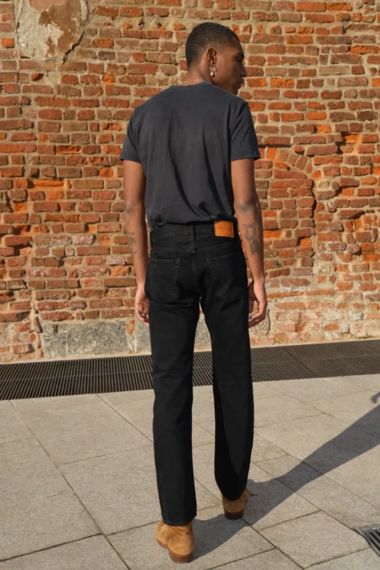 Cult Wide Selvedge Bar Roy Roger's Black Denim Super S.w.