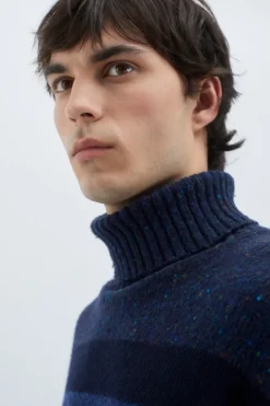 Dolcevita Multistripe In Lana E Cashmere