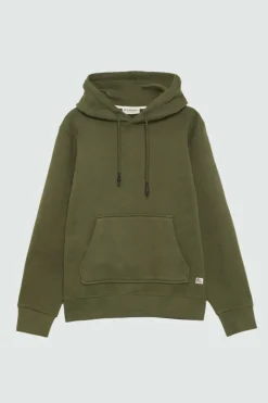 Felpa Brushed Con Cappuccio