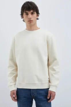 Felpa Girocollo Brushed