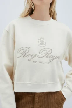 Felpa Girocollo Ricamo Est 1952