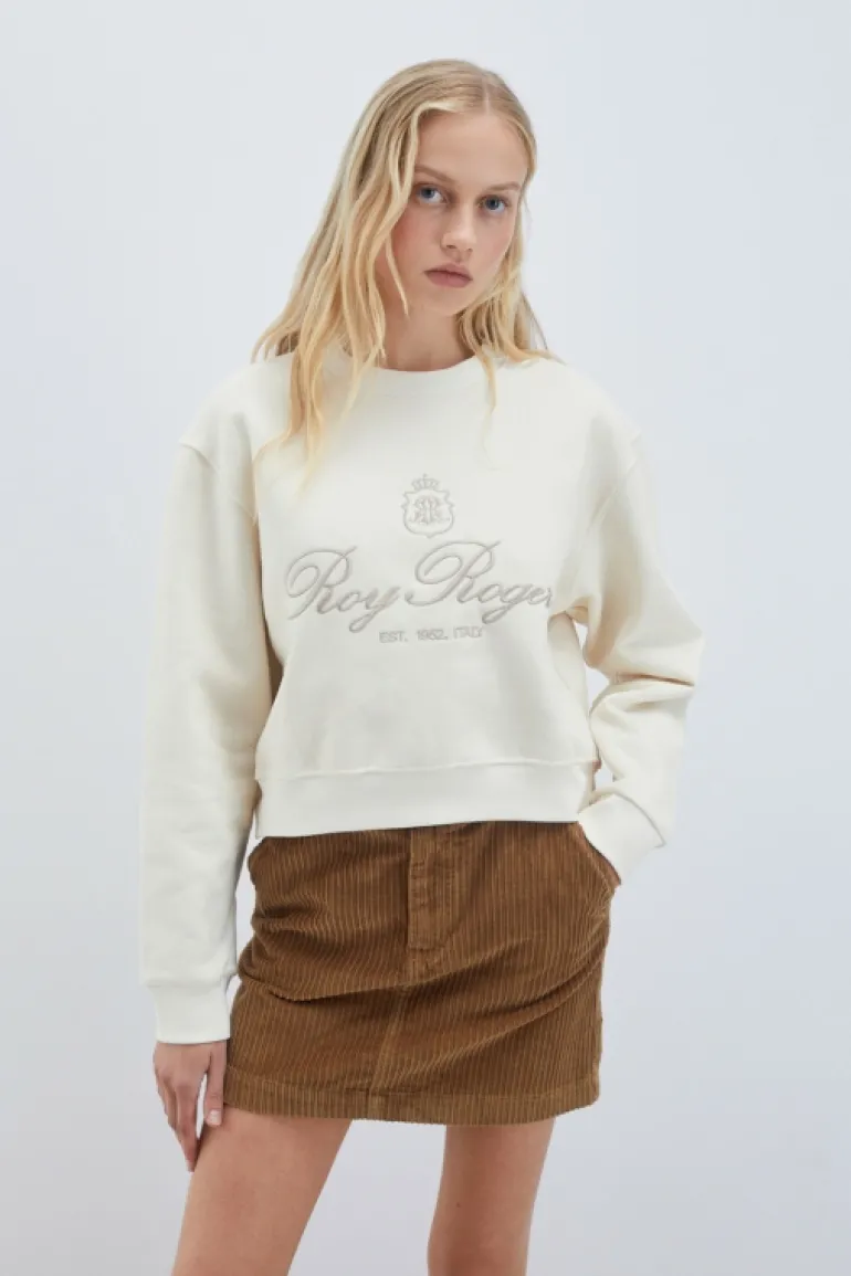 Felpa Girocollo Ricamo Est 1952