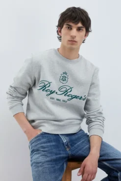 Felpa Girocollo Ricamo Est 1952