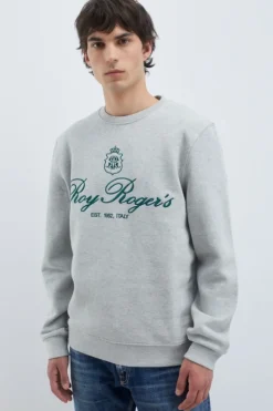 Felpa Girocollo Ricamo Est 1952