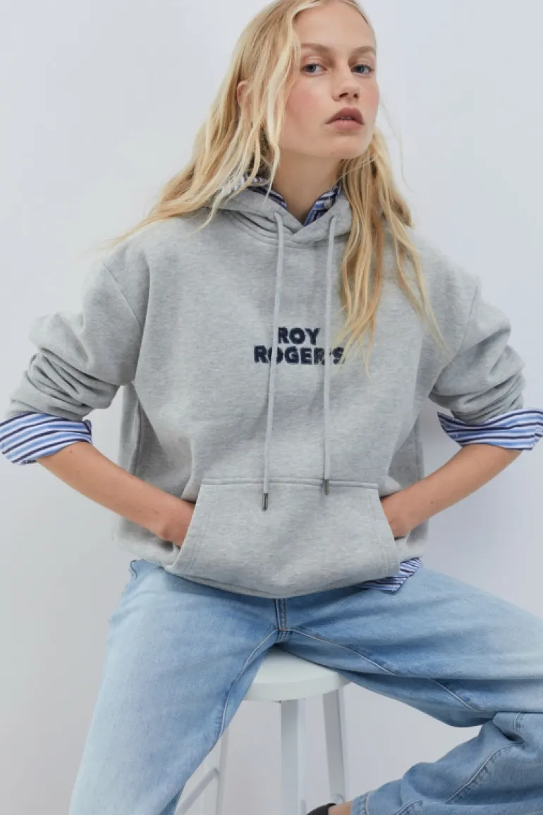 Felpa Roy Roger's Con Cappuccio