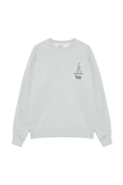 Felpa Roy Roger's X Dave's Ny Con Stampa Workwear