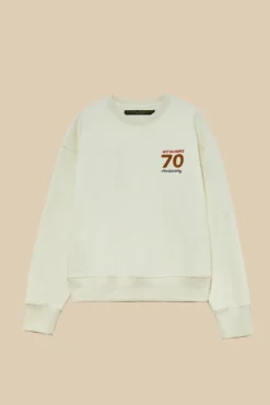 Felpa 70th Ricamo Anni 70