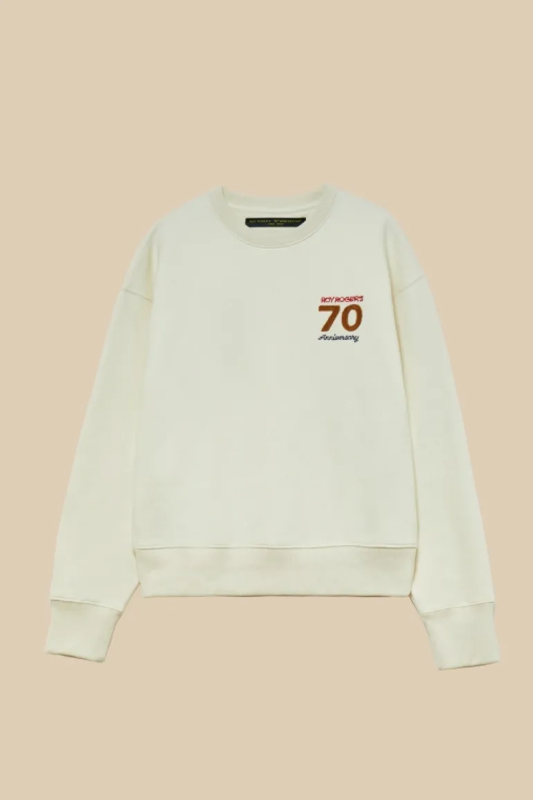 Felpa 70th Ricamo Anni 70