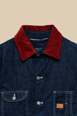 Giacca Carcere 70th Denim Cimosa Rinse