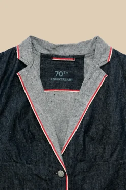 Giacca Destrutturata 70th Denim Cimosa Rinse