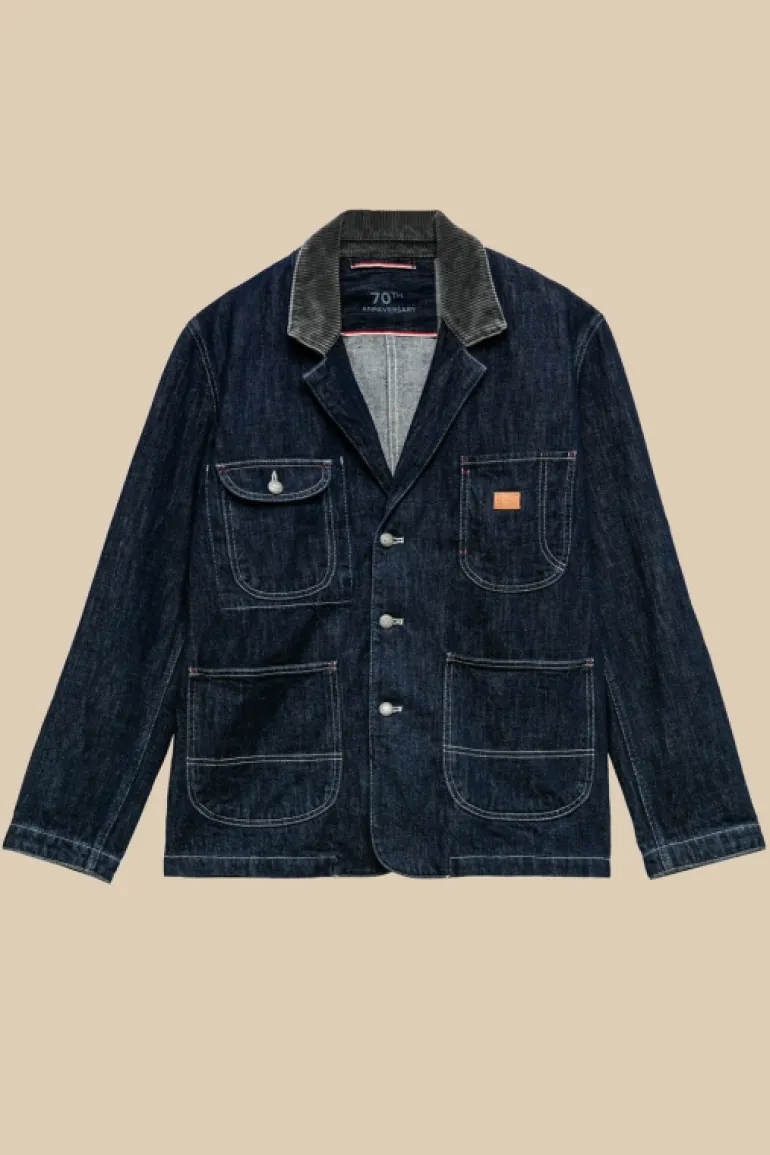 Giacca Lavoro 70th Denim Cimosa Rinse
