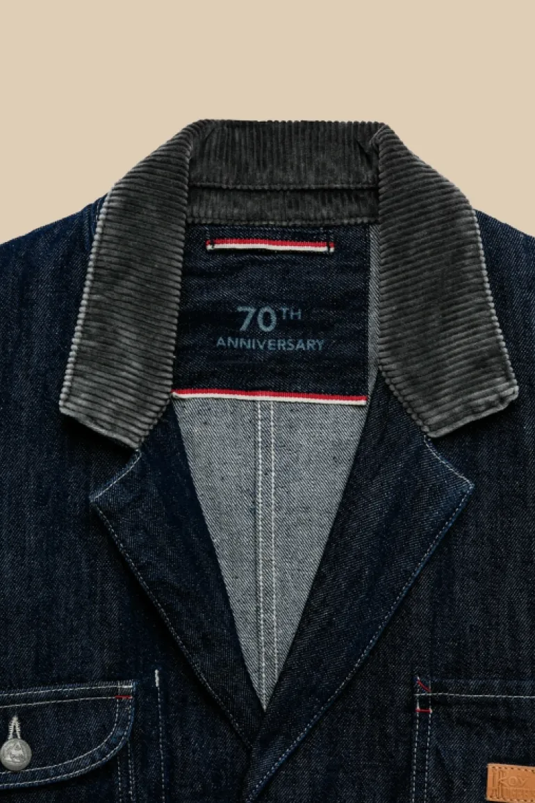 Giacca Lavoro 70th Denim Cimosa Rinse