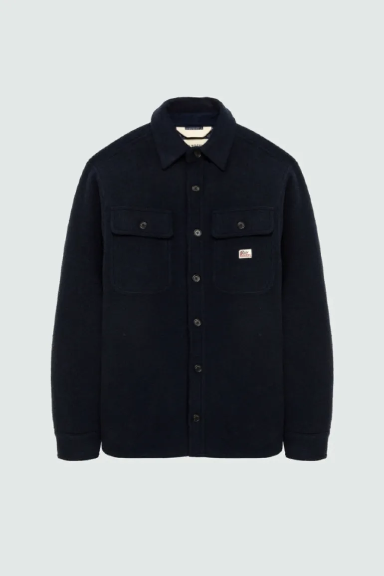 Giacca Navy Light Melton