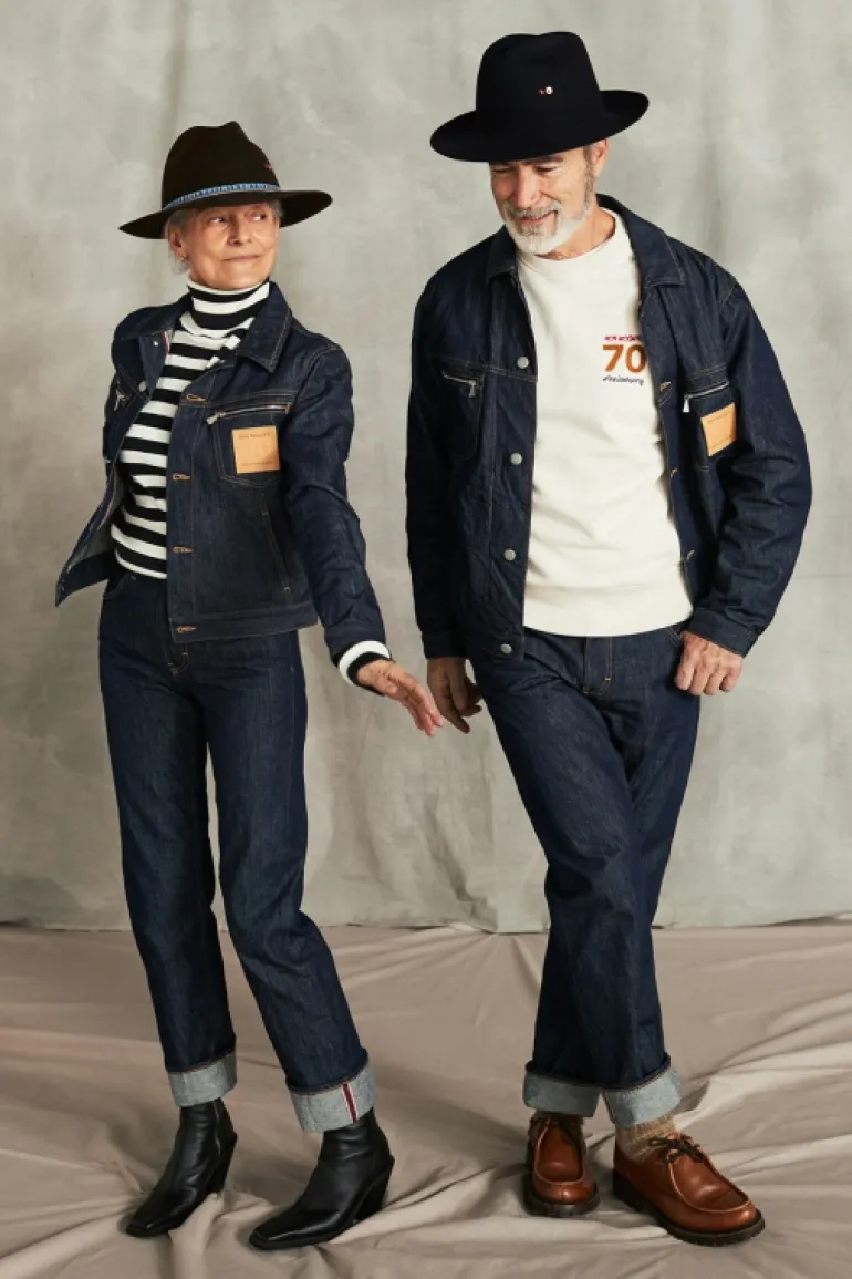 Giacca Trucker 70th Denim Cimosa Rinse