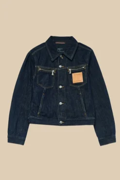Giacca Trucker 70th Denim Cimosa Rinse