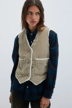 Gilet Old Glory In Velluto