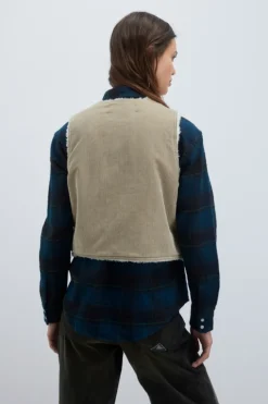 Gilet Old Glory In Velluto